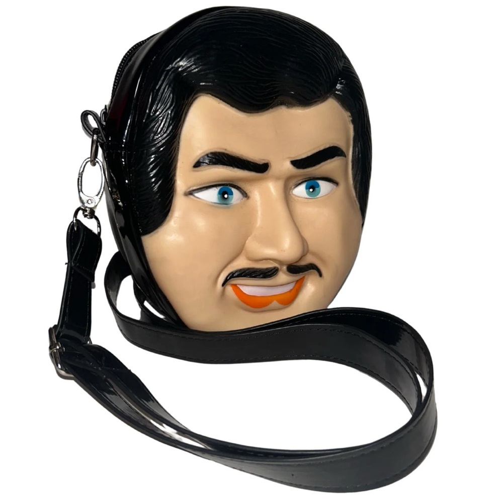 NEW Magic Society Original Blow Up Doll Icon Singer Face-Shaped Crossbody Bag
